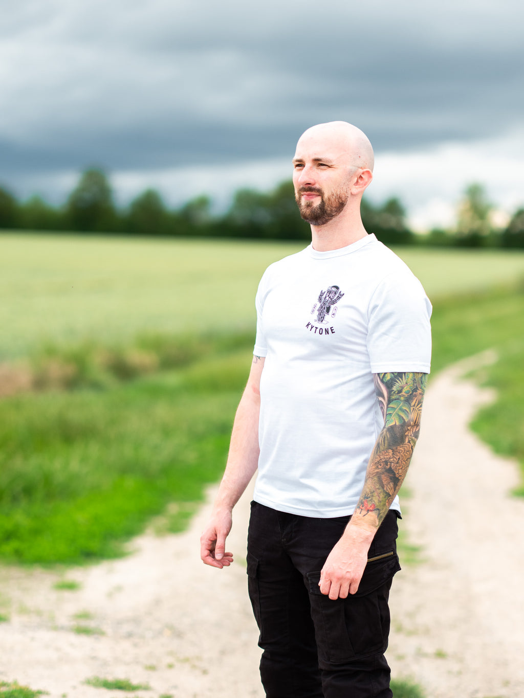 Kytone Cactus Club T-shirt in White