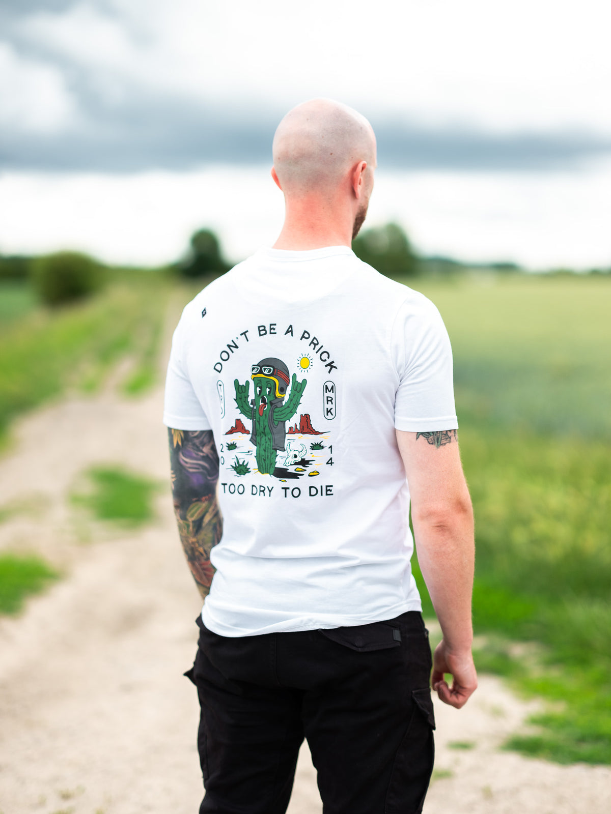 Kytone Cactus Club T-shirt in White