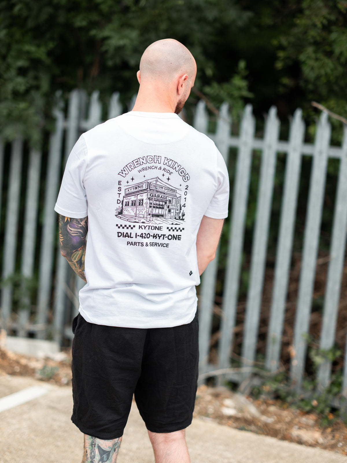 Kytone Wrench Kings T-shirt in White
