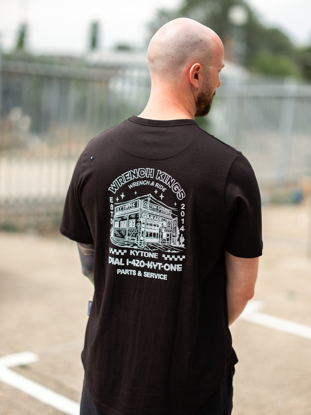 Kytone Wrench Kings T-shirt in Black