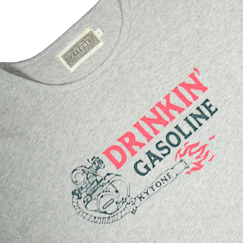 Kytone Gasoline T-shirt in Grey