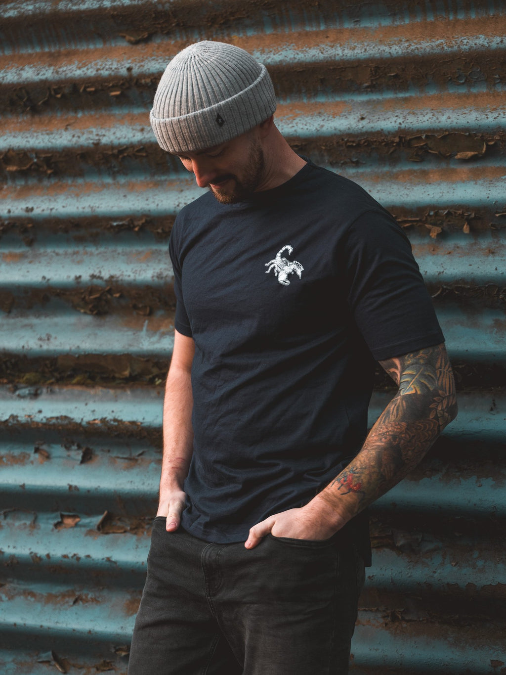 Oil Junkie in Navy - Kytone
