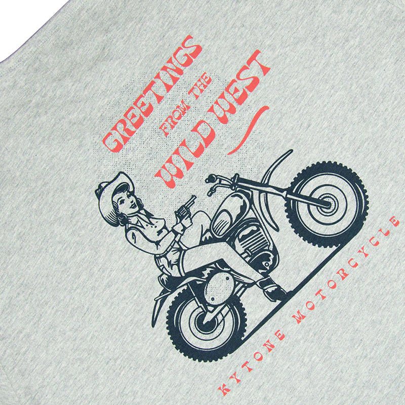 Kytone Bronco T-shirt in Grey - available at Veloce Club