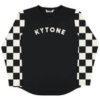 Kytone Checker Raglan Long sleeve - available at Veloce Club