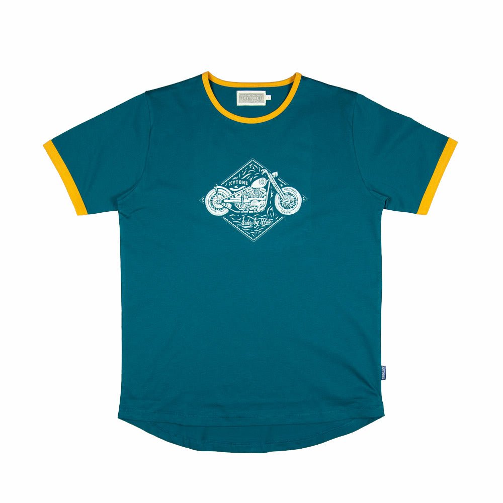 Kytone Chop T-shirt in Teal 