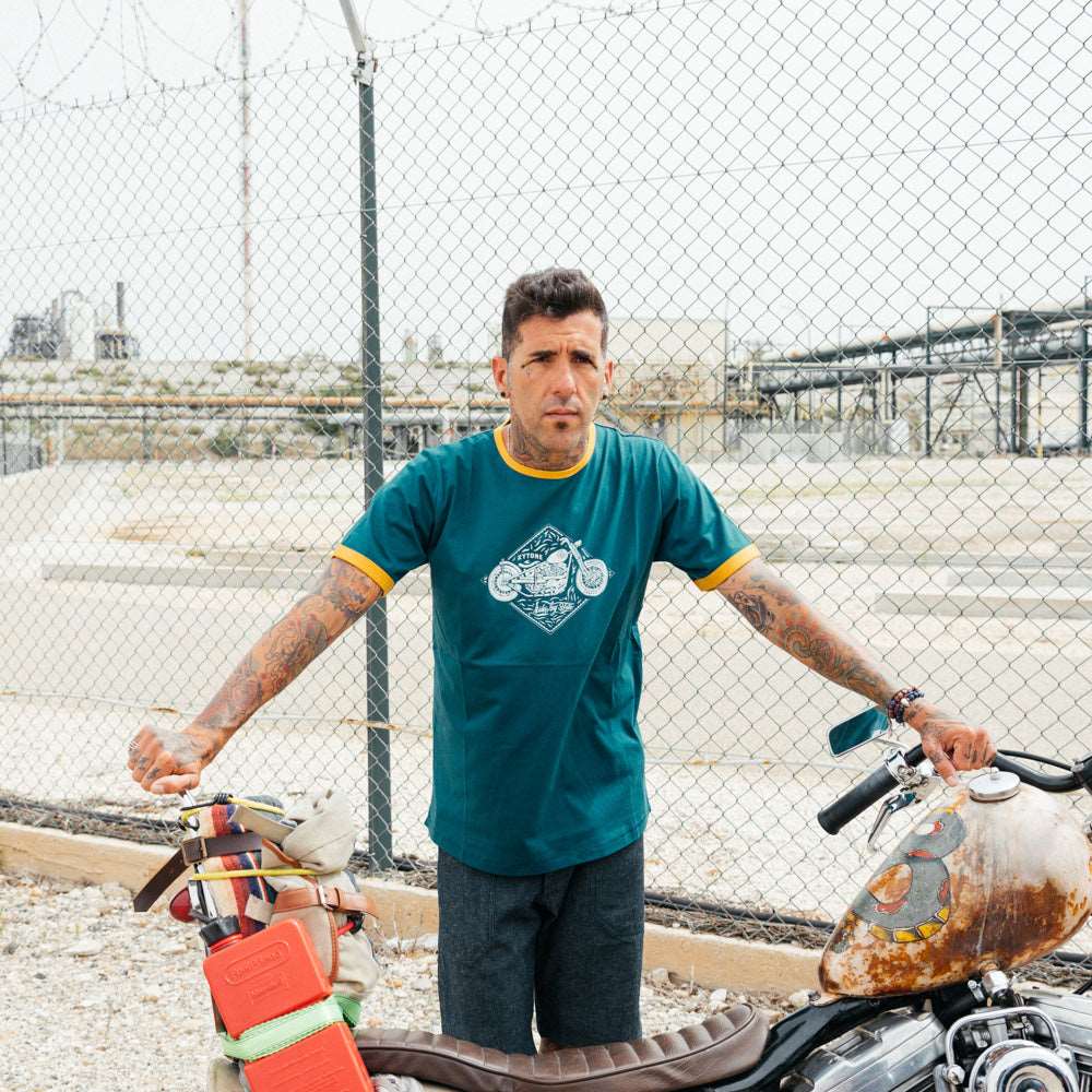 Kytone Chop T-shirt in Teal 