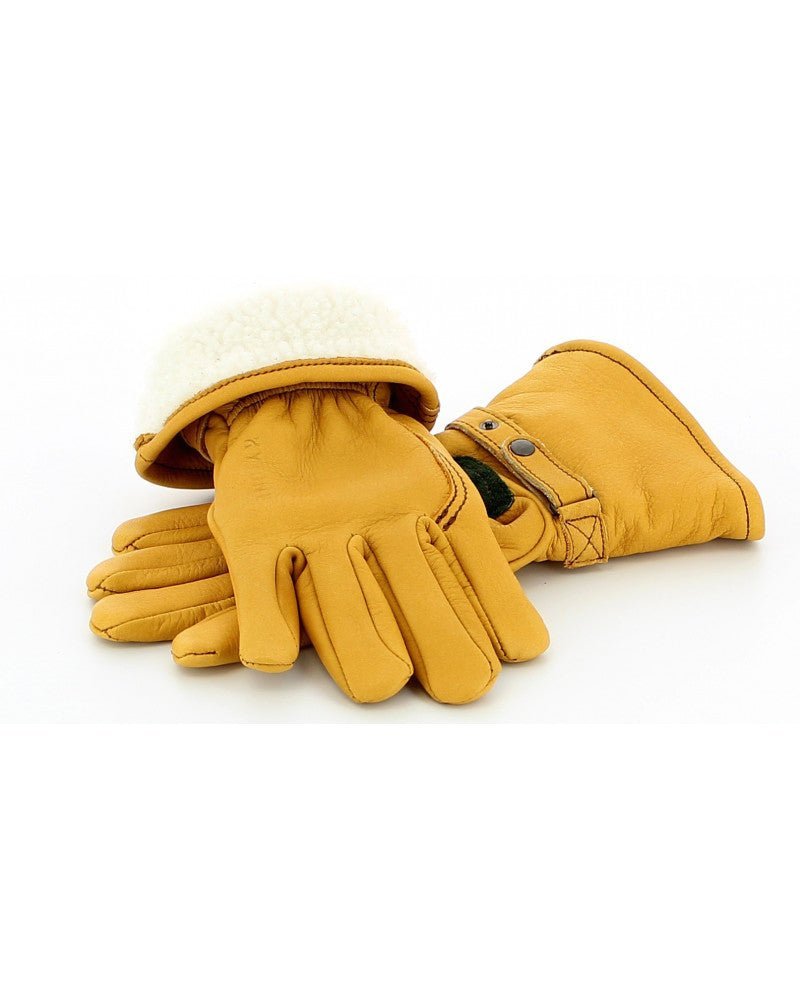 Double CE Motorcycle Gloves in Camel - Kytone