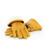 Double CE Motorcycle Gloves in Camel - Kytone