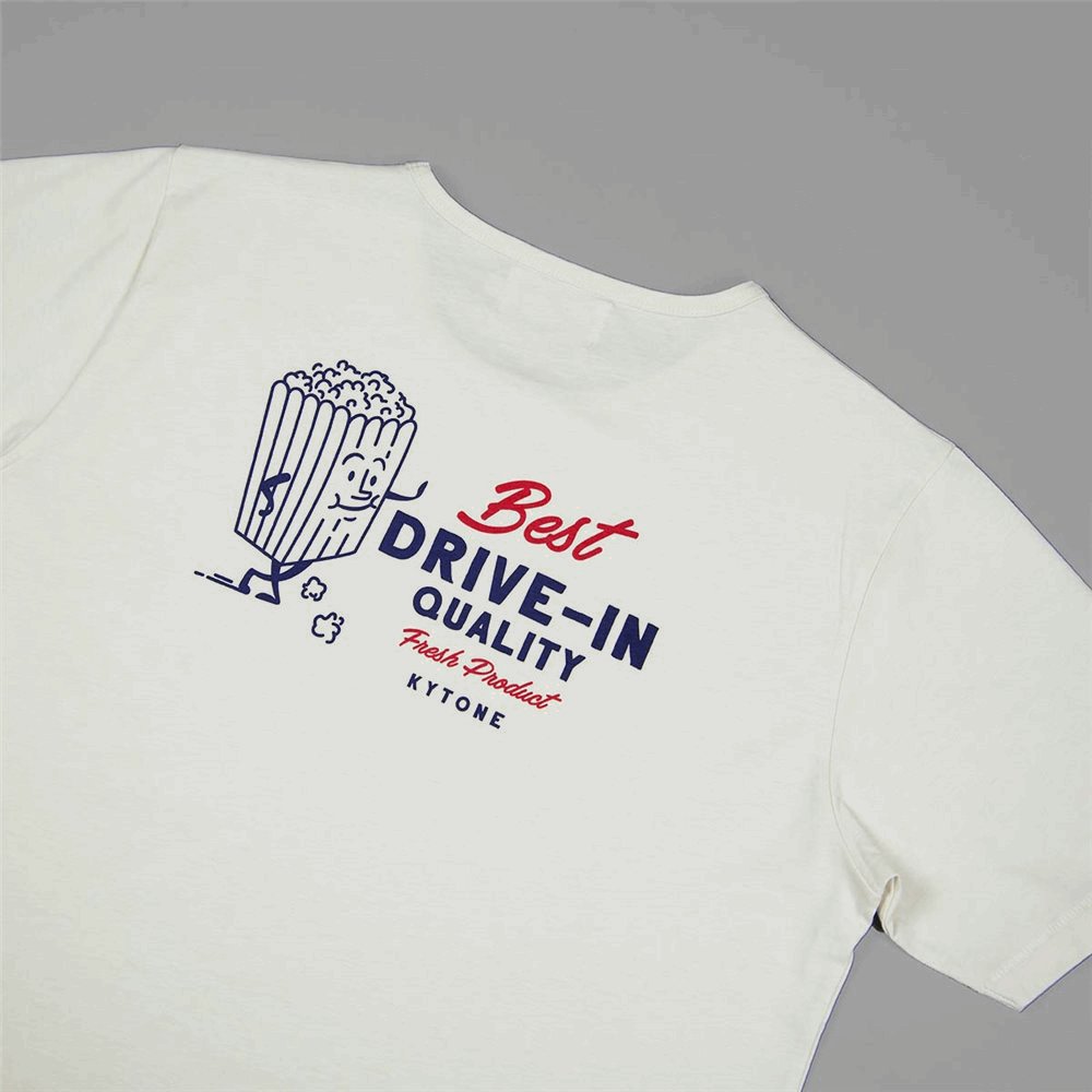 Kytone Drive In 1 T-shirt in White