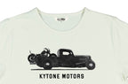 Kytone Hot Rod t-shirt in cream