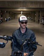 Kytone Lightning cap in white/black 