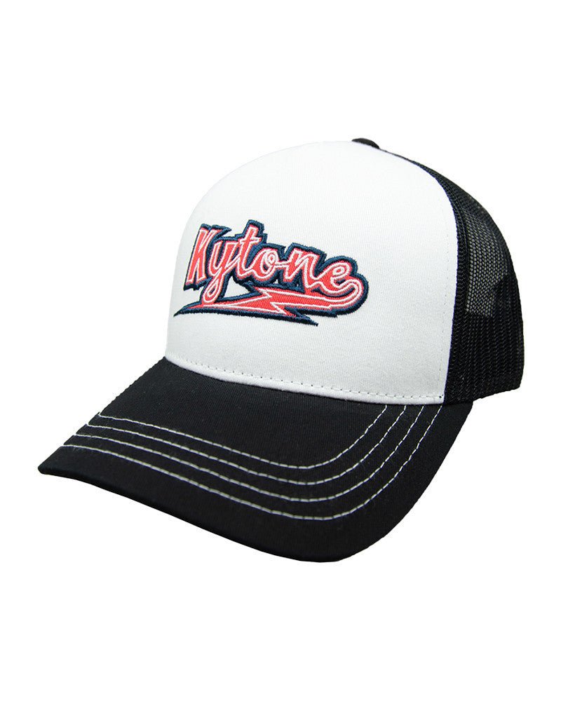 Kytone Lightning cap in white/black 