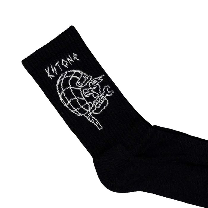 Kytone Outline Socks in Black