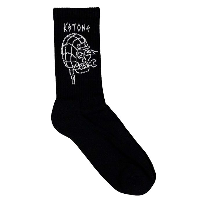 Kytone Outline Socks in Black