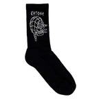 Kytone Outline Socks in Black