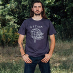 Kytone Outline T-shirt in Blue