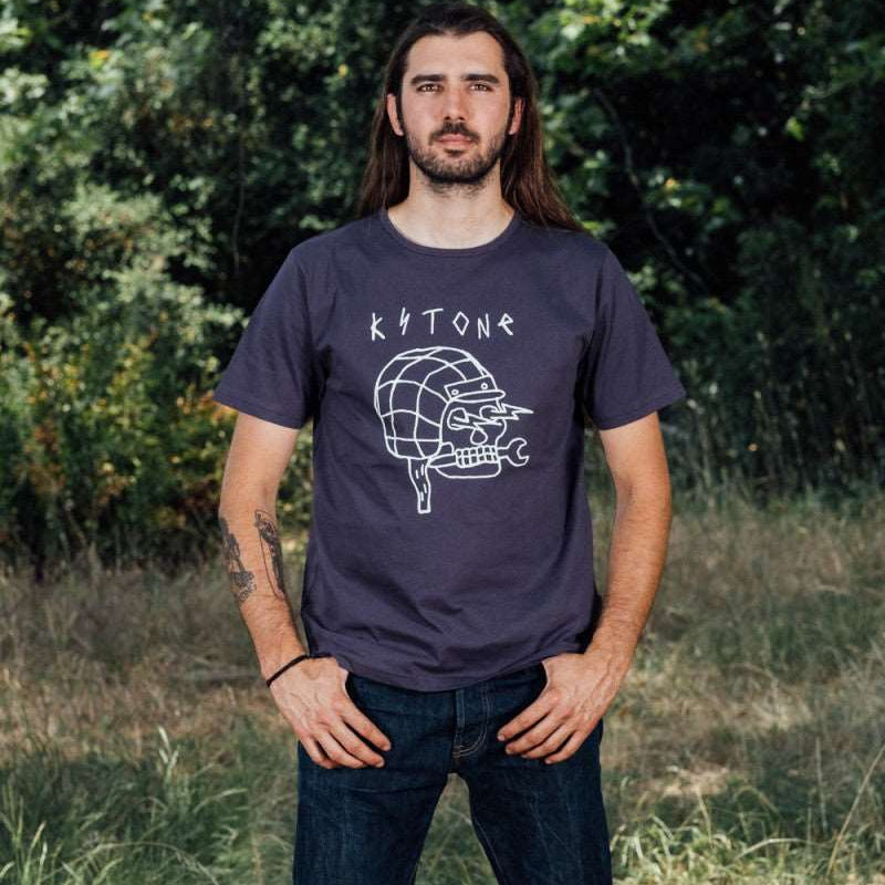 Kytone Outline T-shirt in Blue