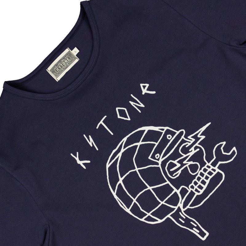 Kytone Outline T-shirt in Blue
