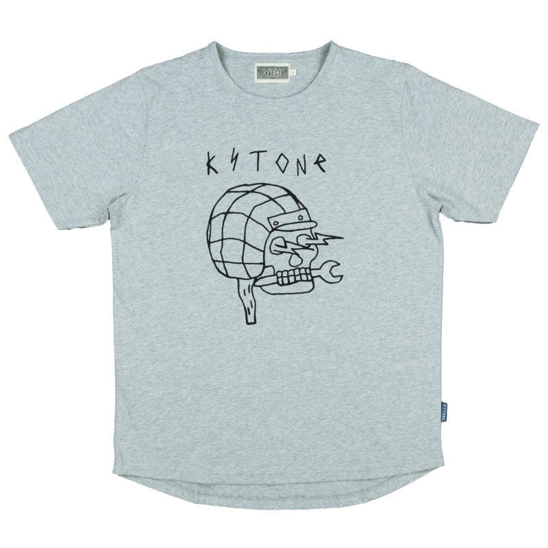 Kytone Outline T-shirt in Grey 