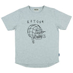 Kytone Outline T-shirt in Grey 