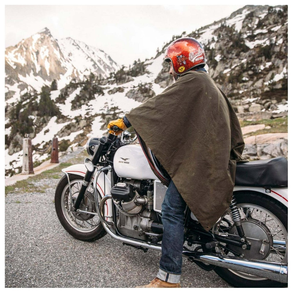 Kytone Pot'cho poncho in green