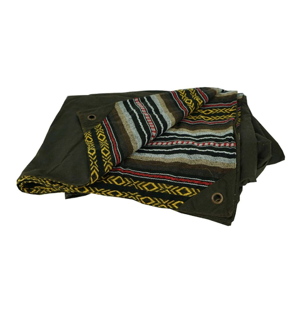 Kytone Pot'cho poncho in green