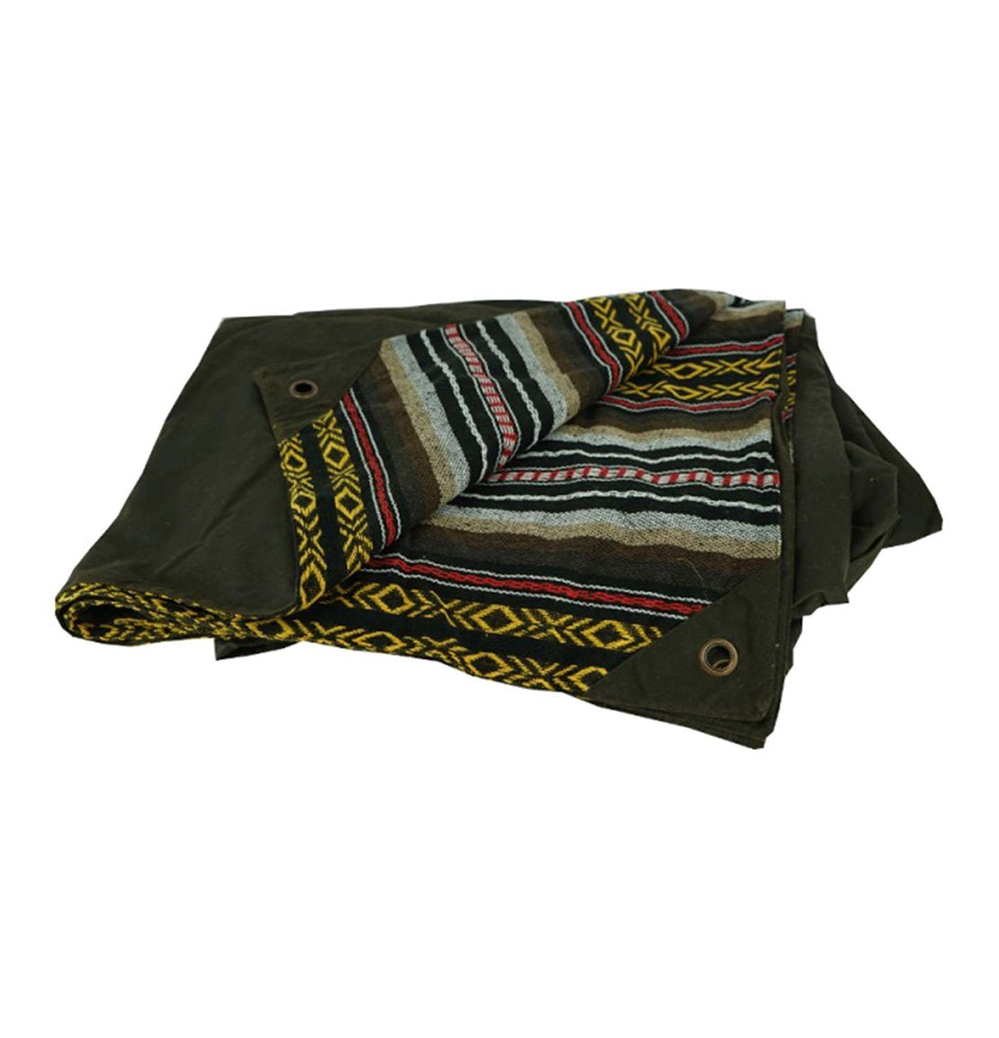 Kytone Pot'cho poncho in green