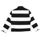 Kytone Prisoner Jacket in Black and White