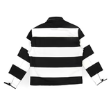 Kytone Prisoner Jacket in Black and White