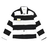 Kytone Prisoner Jacket in Black and White