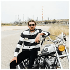 Kytone Prisoner Jacket in Black and White