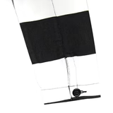 Kytone Prisoner Jacket in Black and White