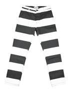 Kytone Prisoner Pants in Black and White