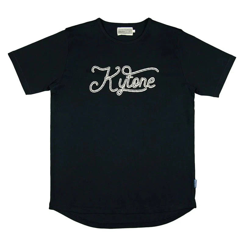 Kytone Rope T-shirt in Black - available at Veloce Club