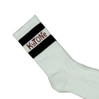 Kytone Stamp Socks in White