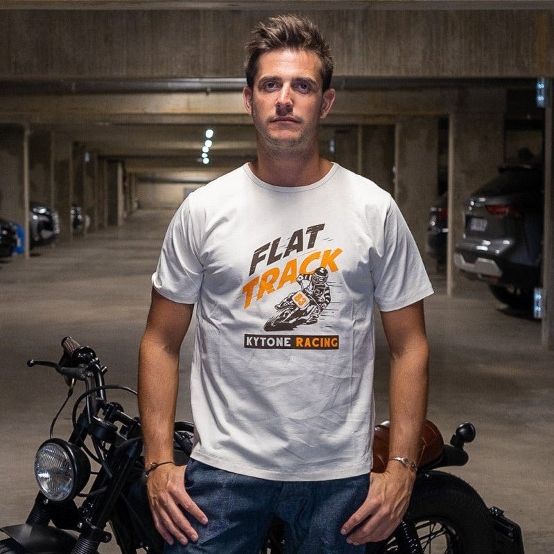 Kytone Tracker T-shirt in White 